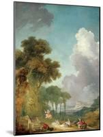 The Swing, Ca. 1765-Jean-Honoré Fragonard-Mounted Premium Giclee Print