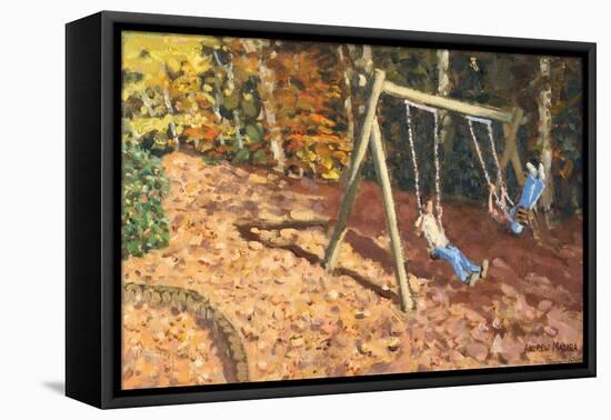 The Swing, Chatsworth,2016-Andrew Macara-Framed Stretched Canvas