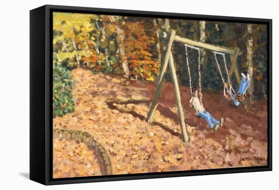 The Swing, Chatsworth,2016-Andrew Macara-Framed Stretched Canvas