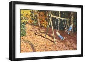 The Swing, Chatsworth,2016-Andrew Macara-Framed Giclee Print