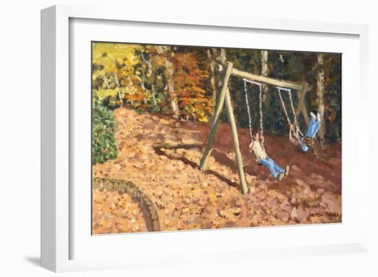 The Swing, Chatsworth,2016-Andrew Macara-Framed Giclee Print