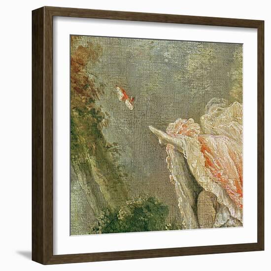 The Swing (Detail)-Jean-Honoré Fragonard-Framed Giclee Print