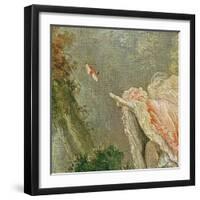 The Swing (Detail)-Jean-Honoré Fragonard-Framed Giclee Print