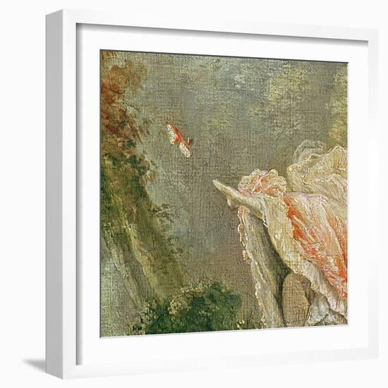 The Swing (Detail)-Jean-Honoré Fragonard-Framed Giclee Print