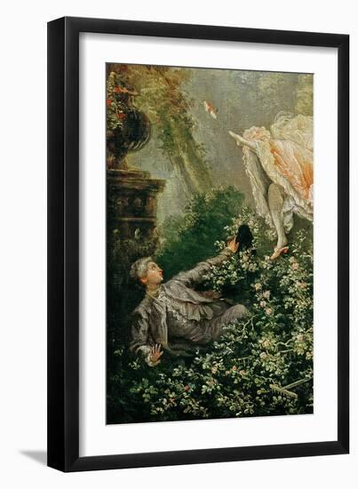 The Swing (Detail)-Jean-Honoré Fragonard-Framed Giclee Print