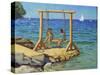 The swing,Funtana,Vrsar,Croatia-Andrew Macara-Stretched Canvas