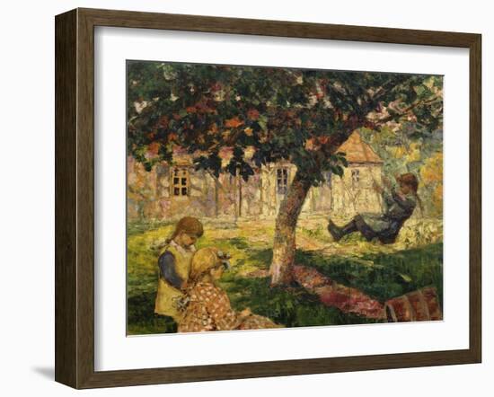 The Swing; La Balancoire-Victor Charreton-Framed Giclee Print