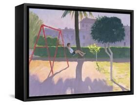 The Swing, Paphos, Cyprus, 1996-Andrew Macara-Framed Stretched Canvas