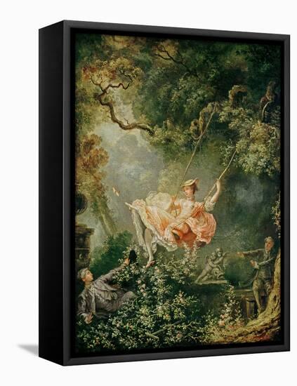 The Swing-Jean-Honor? Fragonard-Framed Stretched Canvas