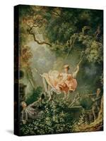 The Swing-Jean-Honor? Fragonard-Stretched Canvas