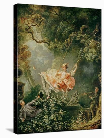 The Swing-Jean-Honor? Fragonard-Stretched Canvas