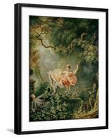 The Swing-Jean-Honor? Fragonard-Framed Premium Giclee Print