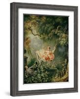 The Swing-Jean-Honor? Fragonard-Framed Giclee Print