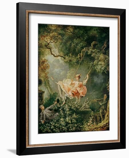 The Swing-Jean-Honor? Fragonard-Framed Giclee Print