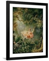 The Swing-Jean-Honor? Fragonard-Framed Giclee Print