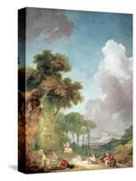 The Swing-Jean-Honoré Fragonard-Stretched Canvas