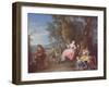 The Swing-Jean-Baptiste Joseph Pater-Framed Giclee Print