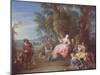 The Swing-Jean-Baptiste Joseph Pater-Mounted Giclee Print