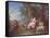 The Swing-Jean-Baptiste Joseph Pater-Framed Stretched Canvas