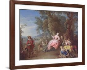 The Swing-Jean-Baptiste Joseph Pater-Framed Giclee Print