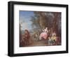 The Swing-Jean-Baptiste Joseph Pater-Framed Giclee Print