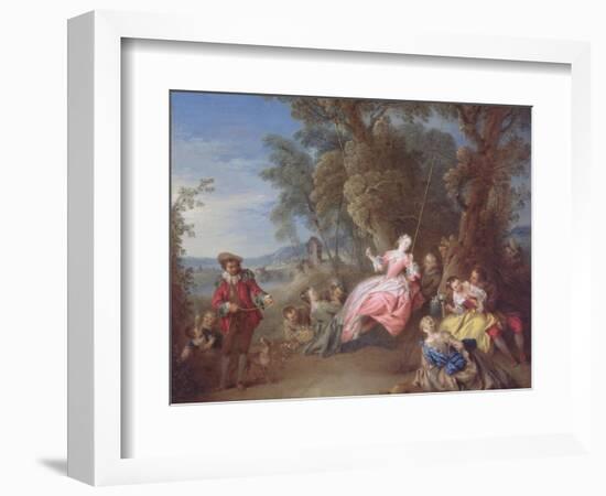 The Swing-Jean-Baptiste Joseph Pater-Framed Giclee Print