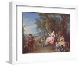 The Swing-Jean-Baptiste Joseph Pater-Framed Giclee Print