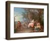 The Swing-Jean-Baptiste Joseph Pater-Framed Giclee Print