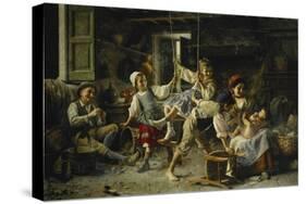 The Swing-Giovanni-Battista Torriglia-Stretched Canvas