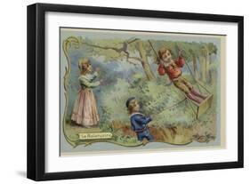 The Swing-null-Framed Giclee Print