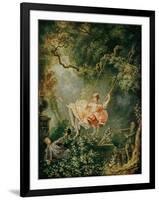 The Swing-Jean-Honoré Fragonard-Framed Giclee Print