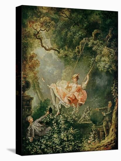 The Swing-Jean-Honoré Fragonard-Stretched Canvas