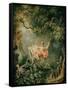 The Swing-Jean-Honoré Fragonard-Framed Stretched Canvas