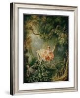 The Swing-Jean-Honoré Fragonard-Framed Giclee Print