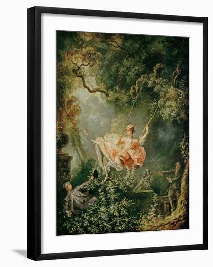 The Swing-Jean-Honoré Fragonard-Framed Giclee Print