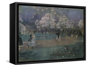 The Swiss Alps at the Earl's Court Exhibition-Philip Wilson Steer-Framed Stretched Canvas