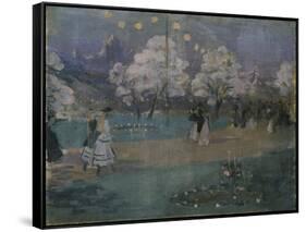 The Swiss Alps at the Earl's Court Exhibition-Philip Wilson Steer-Framed Stretched Canvas