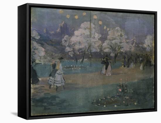 The Swiss Alps at the Earl's Court Exhibition-Philip Wilson Steer-Framed Stretched Canvas