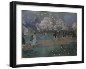 The Swiss Alps at the Earl's Court Exhibition-Philip Wilson Steer-Framed Giclee Print