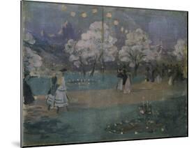 The Swiss Alps at the Earl's Court Exhibition-Philip Wilson Steer-Mounted Giclee Print