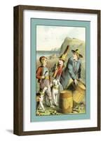 The Swiss Family Robinson: A Brigand-Like Decoration-null-Framed Art Print