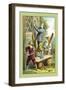 The Swiss Family Robinson: Repairing a Falcon's Nest-null-Framed Art Print