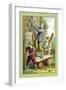 The Swiss Family Robinson: Repairing a Falcon's Nest-null-Framed Art Print