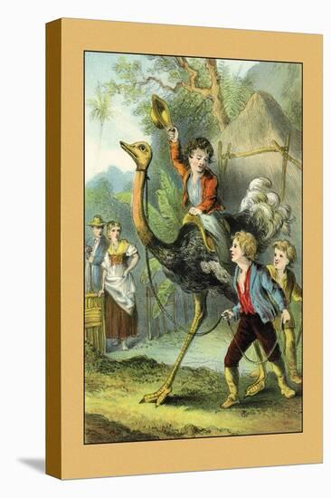 The Swiss Family Robinson: Training the Ostrich-null-Stretched Canvas
