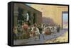 The Sword Dance (La Phyrique)-Jean Leon Gerome-Framed Stretched Canvas