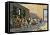 The Sword Dance (La Phyrique)-Jean Leon Gerome-Framed Stretched Canvas