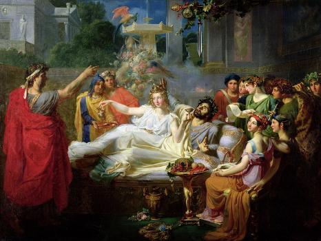 The Sword of Damocles' Giclee Print - Felix Auvray The Sword of Damocles' Giclee Print - Felix Auvray