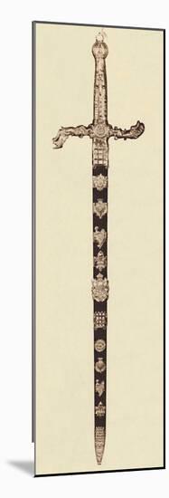 'The Sword of State', 1937-Unknown-Mounted Photographic Print