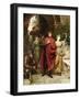 The Symbol "Is it Nothing to You, All Ye That Pass By"-Frank Bernard Dicksee-Framed Giclee Print