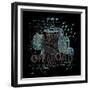 The Symbolic Image of an SUV with Big Wheels-Dmitriip-Framed Premium Giclee Print